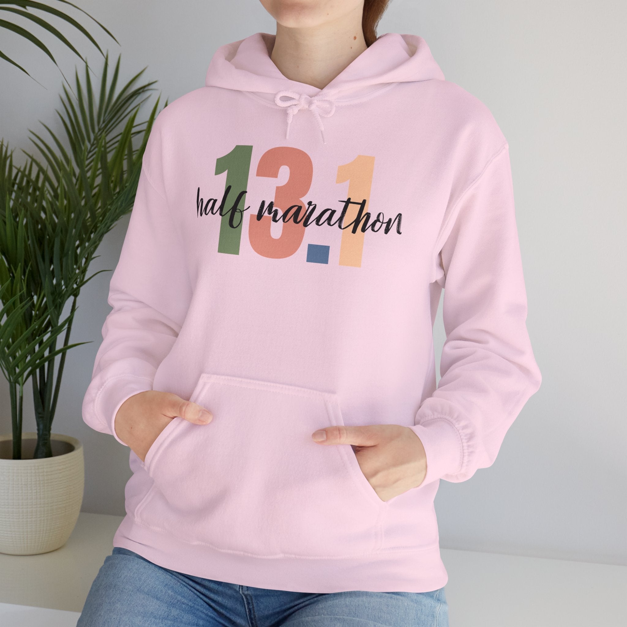 Half Marathon 13.1 - Unisex Heavy Blend Hooded Sweatshirt - Forward Gear Athletics