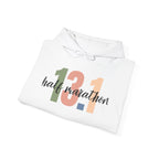 Half Marathon 13.1 - Unisex Heavy Blend Hooded Sweatshirt - Forward Gear Athletics