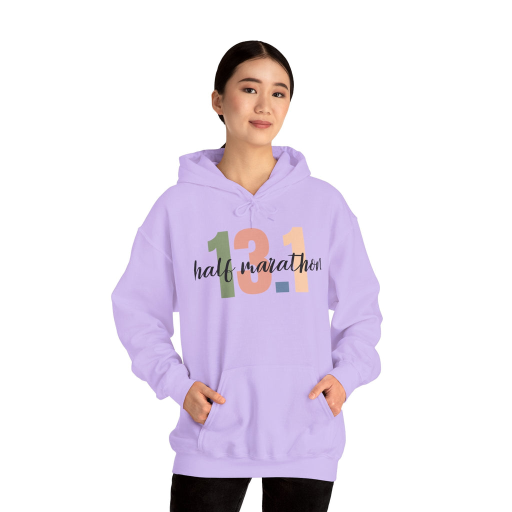 Half Marathon 13.1 - Unisex Heavy Blend Hooded Sweatshirt - Forward Gear Athletics