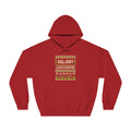 Holiday Lights Runner - Unisex DryBlend Hooded Sweatshirt - Forward Gear Athletics