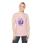 I Don't Sweat I Sparkle - Purple Unicorn - Ladies Competitor Tee - Forward Gear Athletics