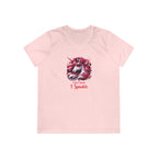 I Don't Sweat I Sparkle - Red Unicorn - Ladies Competitor Tee - Forward Gear Athletics