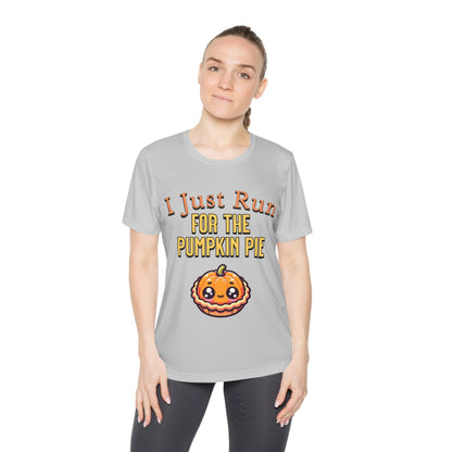 I Just Run for the Pumpkin Pie - Ladies Competitor Tee - Forward Gear Athletics