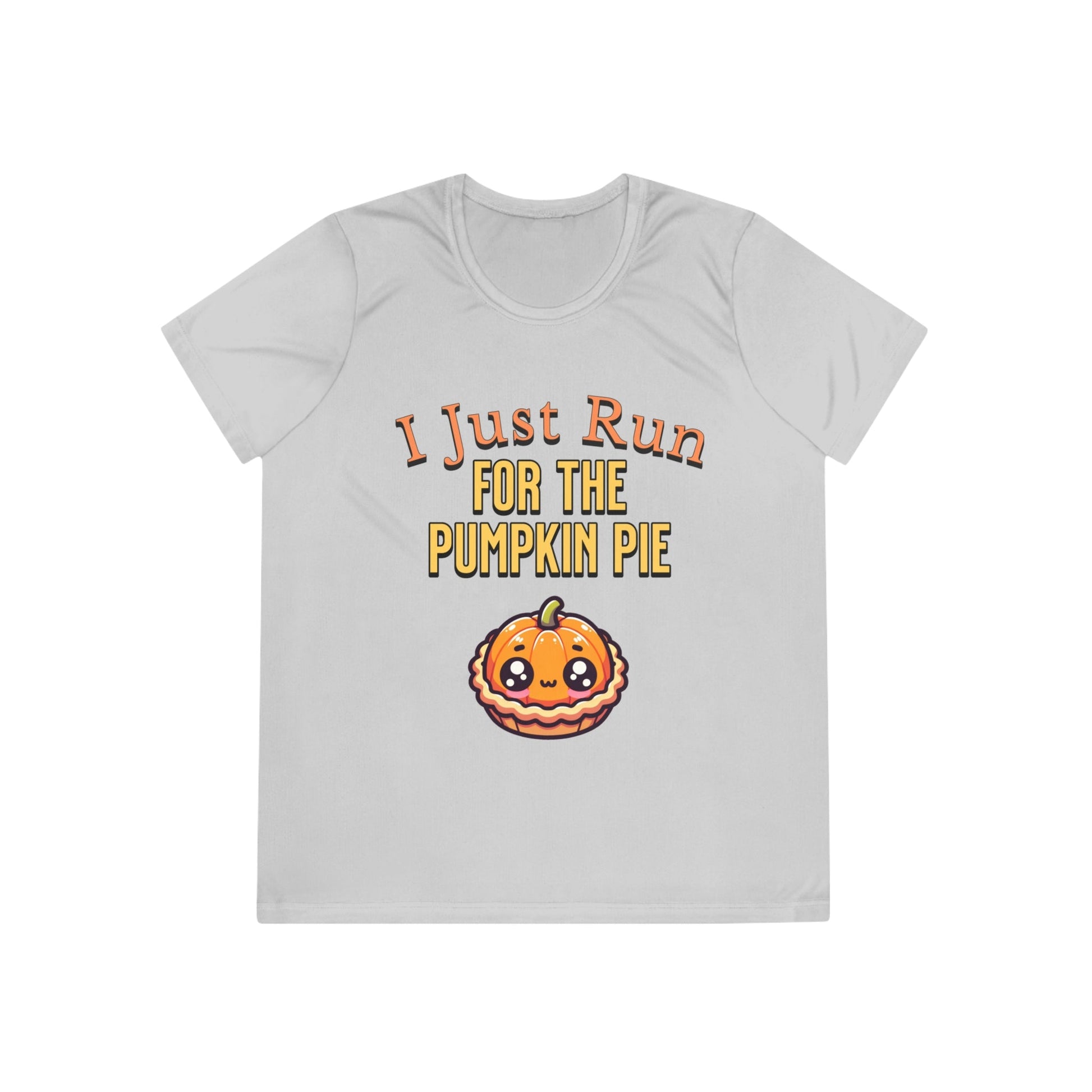 I Just Run for the Pumpkin Pie - Ladies Competitor Tee - Forward Gear Athletics