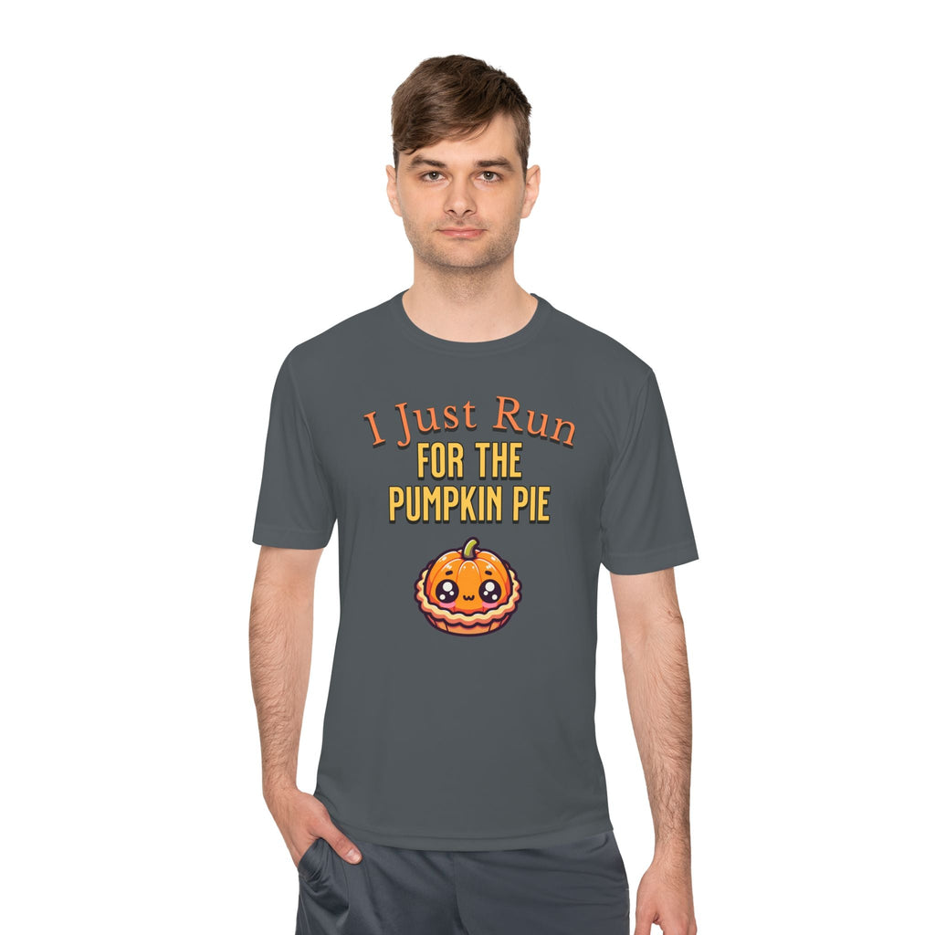 I Just Run for the Pumpkin Pie - Unisex Moisture Wicking Tee - Forward Gear Athletics