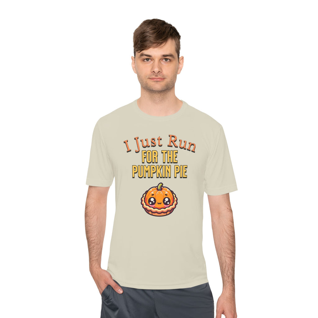 I Just Run for the Pumpkin Pie - Unisex Moisture Wicking Tee - Forward Gear Athletics