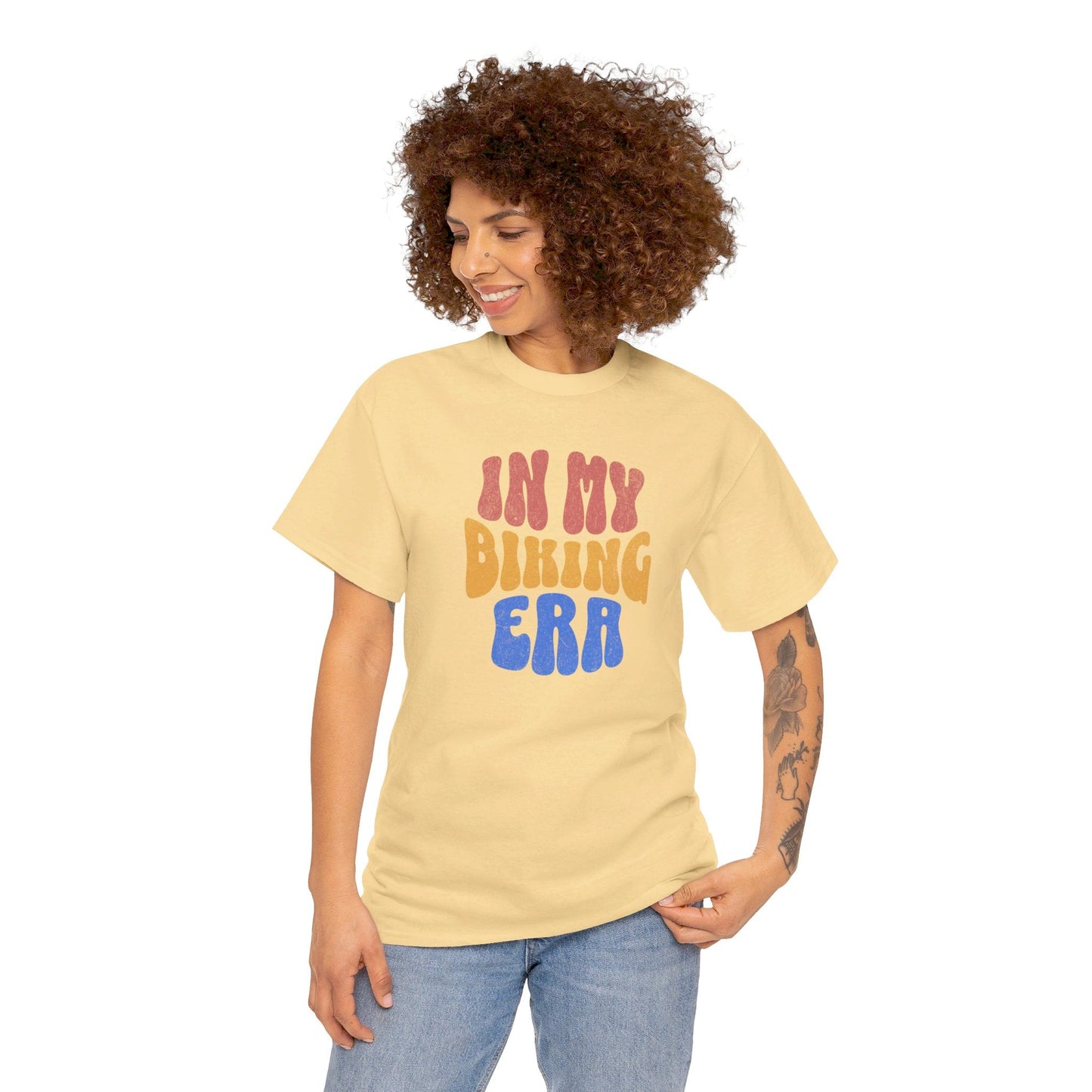 In My Biking Era - Unisex Heavy Cotton Tee - Forward Gear Athletics