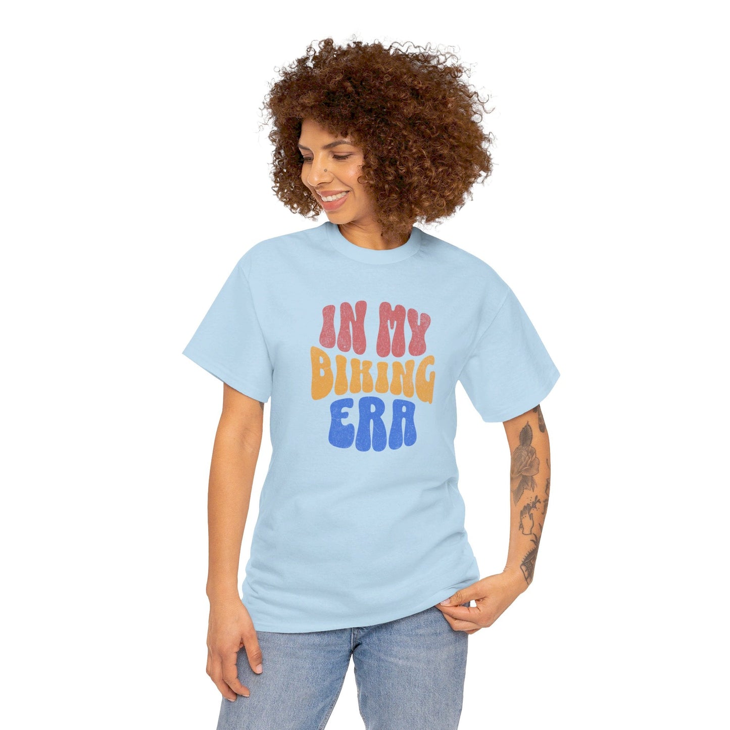 In My Biking Era - Unisex Heavy Cotton Tee - Forward Gear Athletics