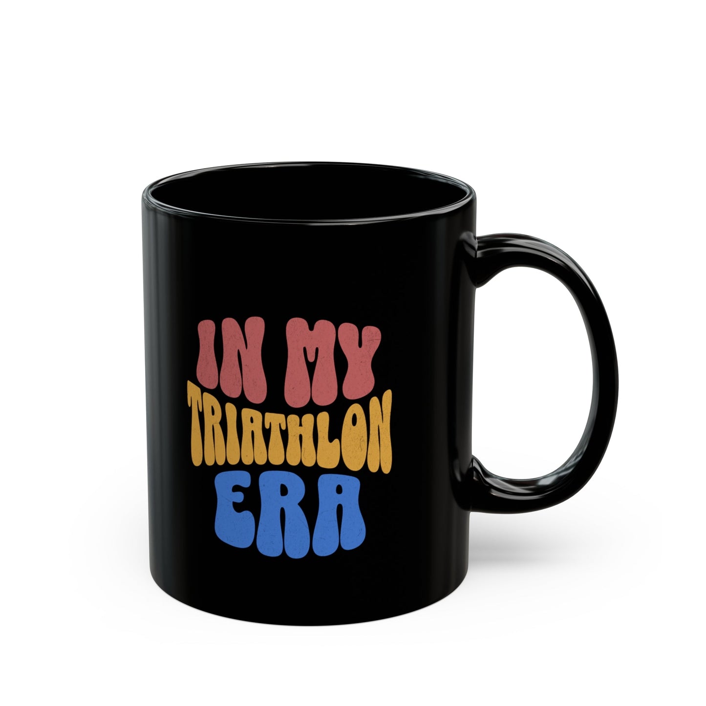 In My Triathlon Era - Black Mug (11oz, 15oz) - Forward Gear Athletics