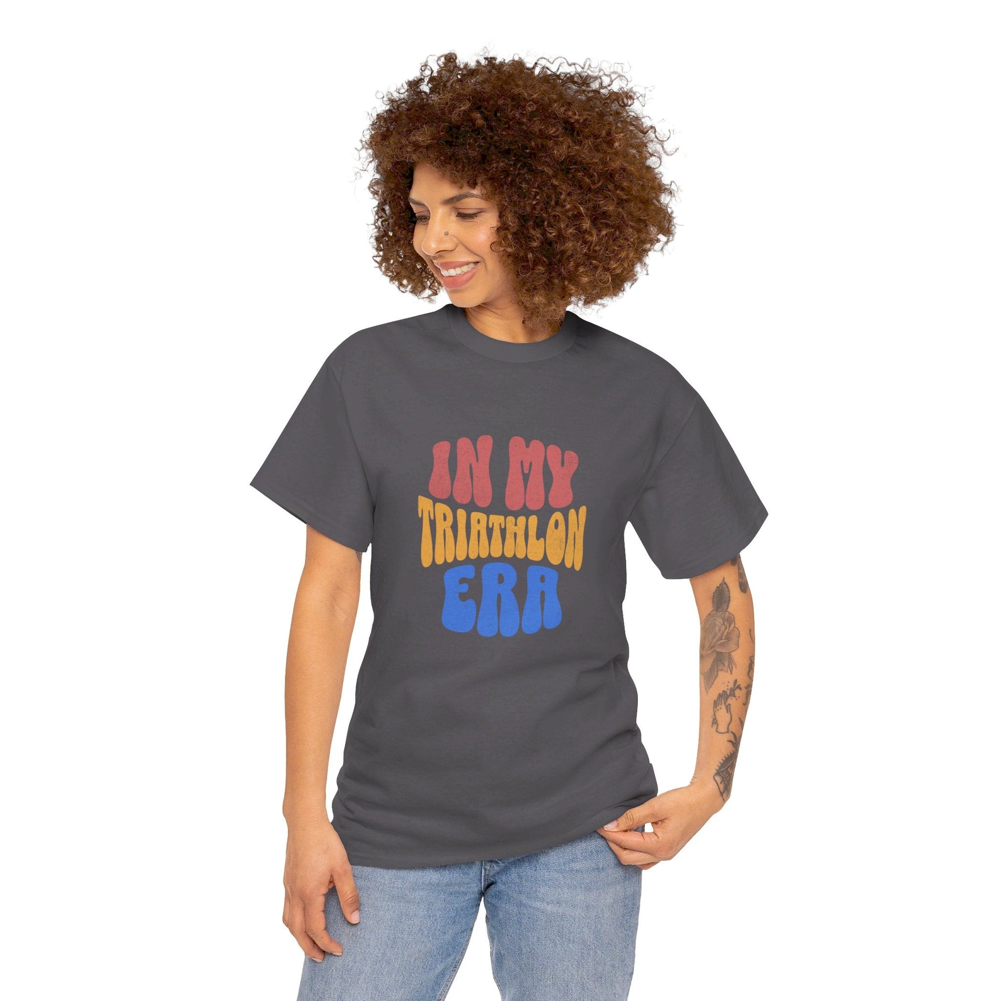 In My Triathlon Era - Unisex Heavy Cotton Tee - Forward Gear Athletics