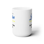 In Training Boston Marathon - Coffee is the Secret - Ceramic Mug 15oz - Forward Gear Athletics
