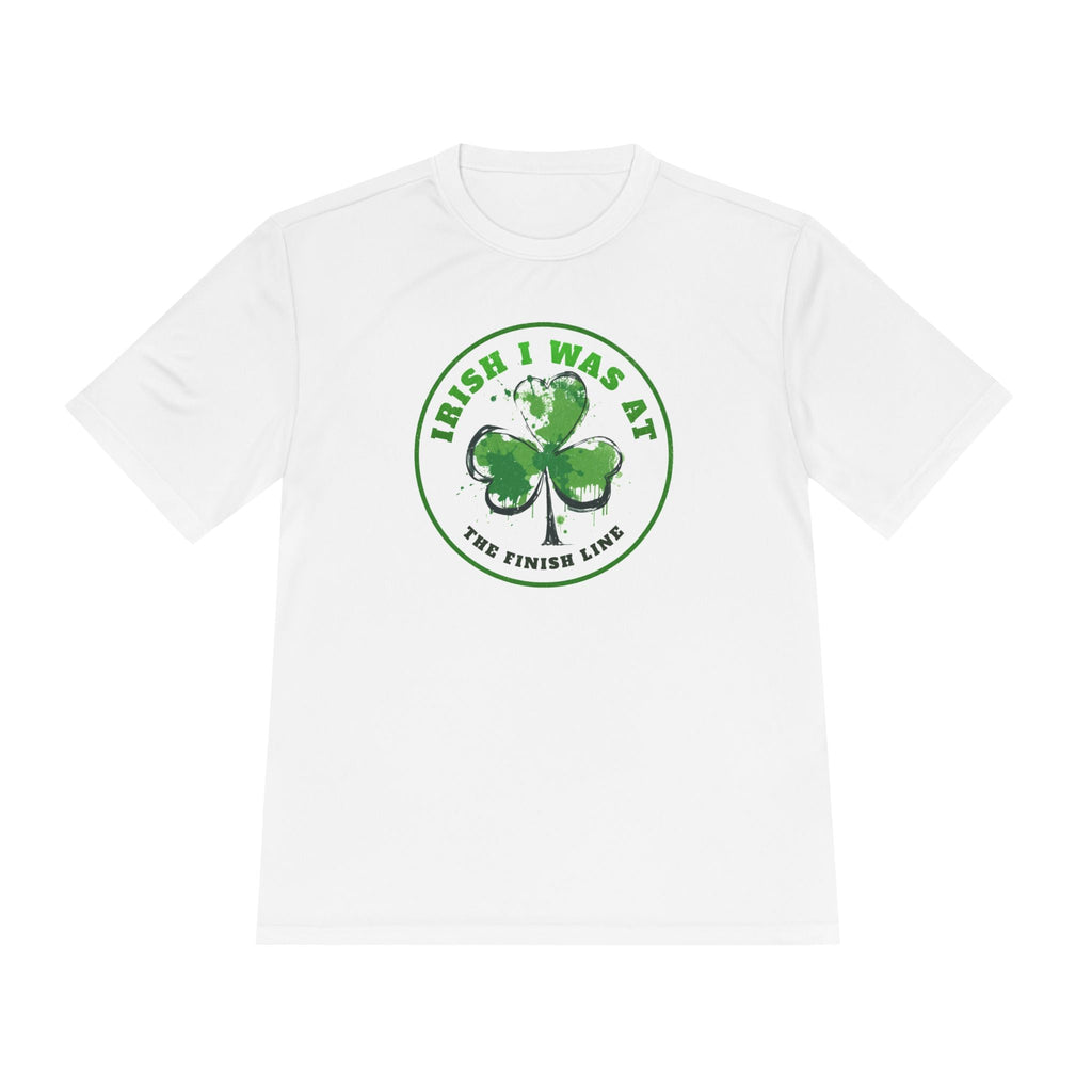 Irish I was at the Finish Line - Unisex Moisture Wicking Tee - Forward Gear Athletics