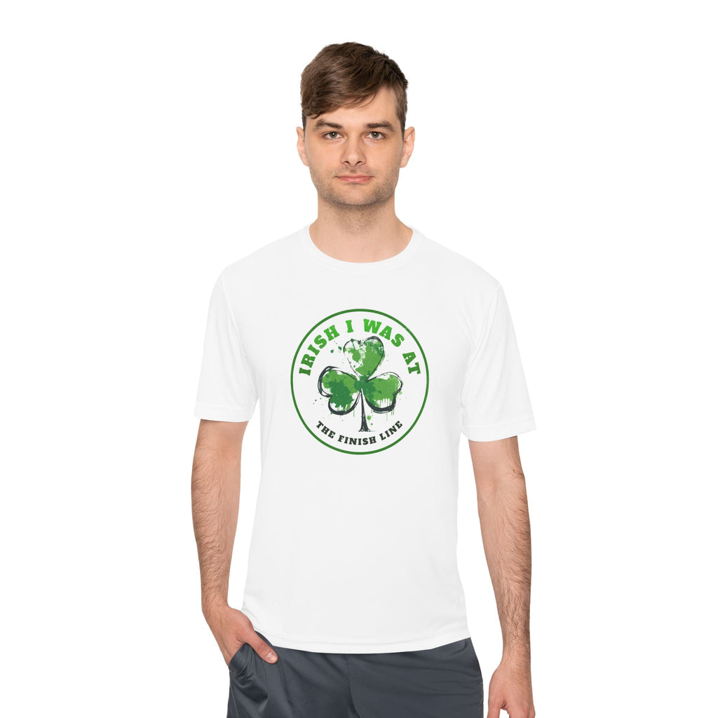 Irish I was at the Finish Line - Unisex Moisture Wicking Tee - Forward Gear Athletics