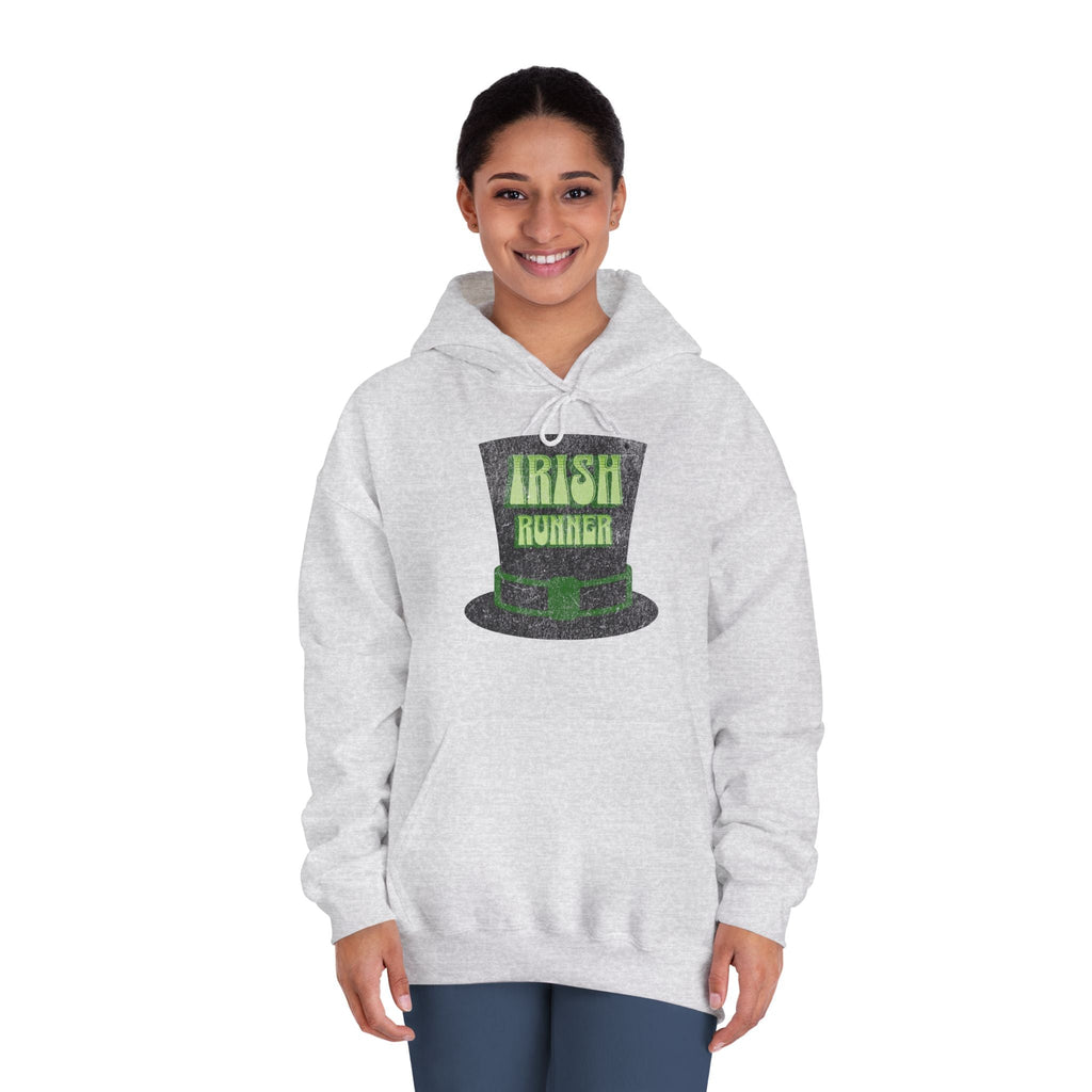 Irish Runner - Unisex DryBlend Hooded Sweatshirt - Forward Gear Athletics