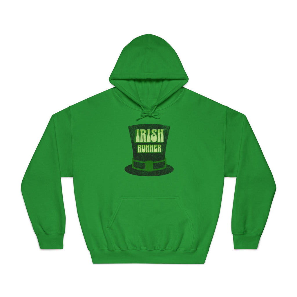 Irish Runner - Unisex DryBlend Hooded Sweatshirt - Forward Gear Athletics