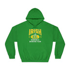 Irish Running and Drinking Team - Unisex DryBlend Hooded Sweatshirt - Forward Gear Athletics