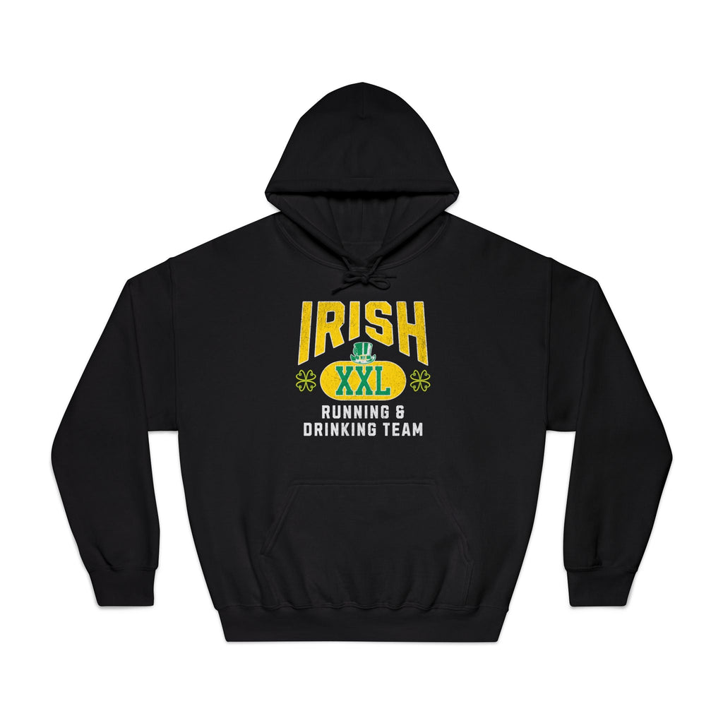 Irish Running and Drinking Team - Unisex DryBlend Hooded Sweatshirt - Forward Gear Athletics