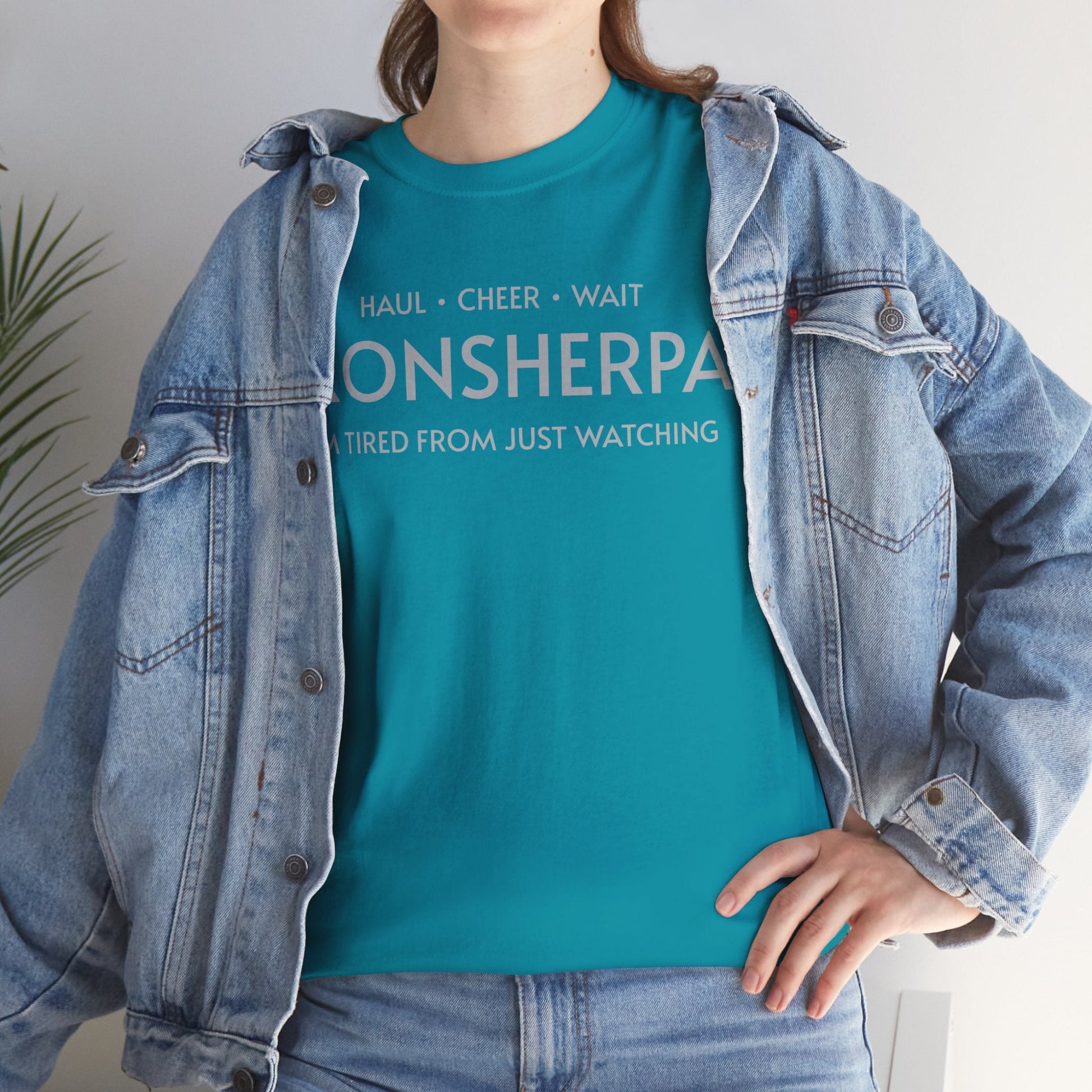 Iron Sherpa - Hual, Cheer, and Wait (Grey print) - Unisex - Forward Gear Athletics