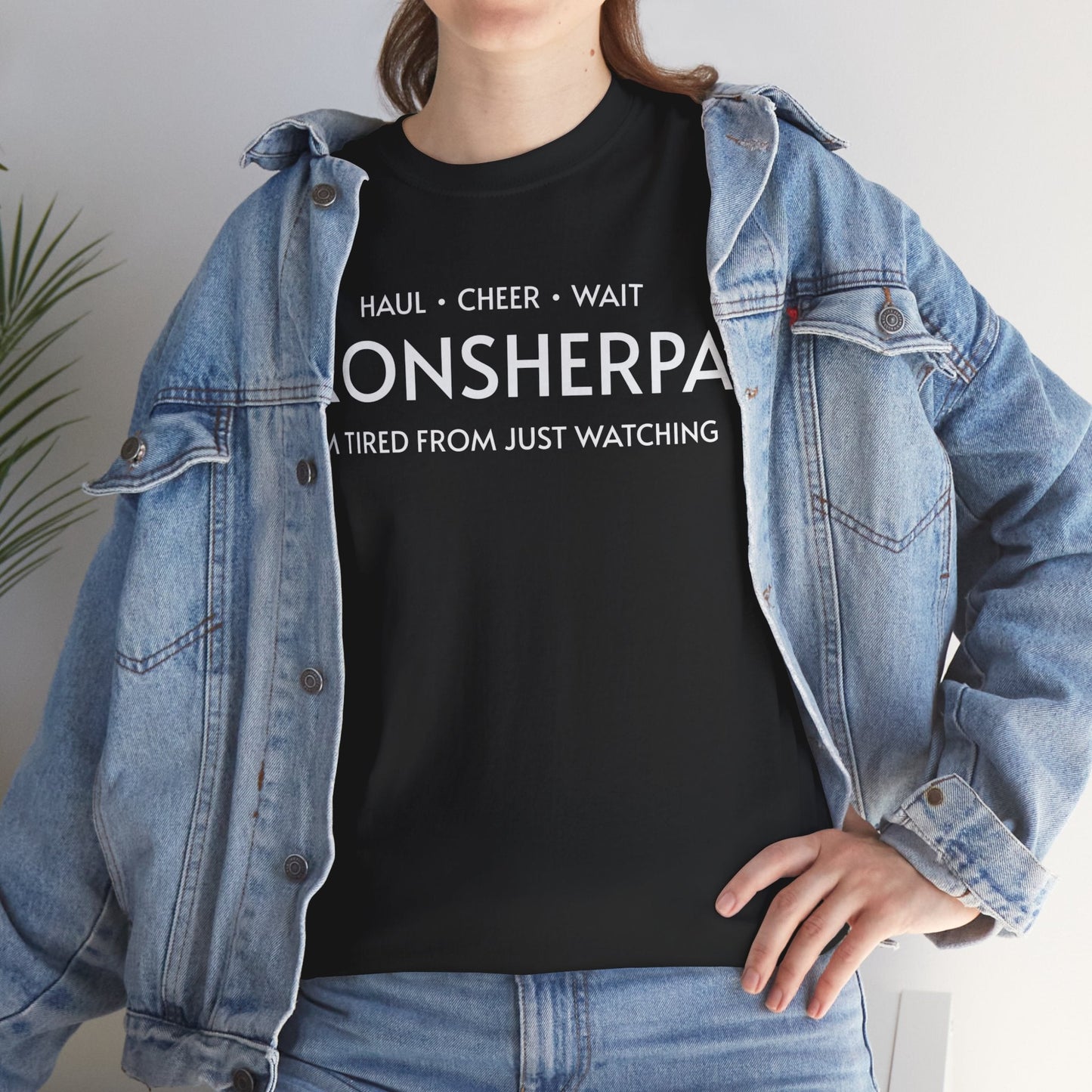 Iron Sherpa - Hual, Cheer, and Wait (Grey print) - Unisex - Forward Gear Athletics