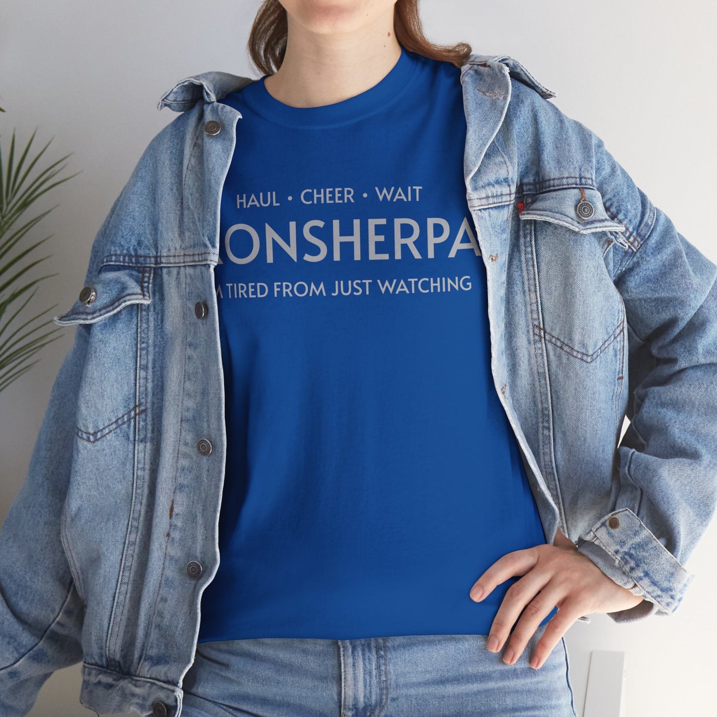 Iron Sherpa - Hual, Cheer, and Wait (Grey print) - Unisex - Forward Gear Athletics