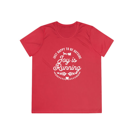 Joy is Running - Ladies Competitor Tee - Forward Gear Athletics