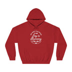 Joy is Running - Unisex DryBlend Hooded Sweatshirt - Forward Gear Athletics