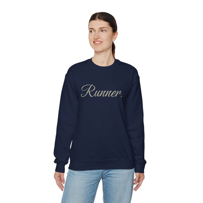 Just A Runner - Unisex Heavy Blend™ Crewneck Sweatshirt - Forward Gear Athletics