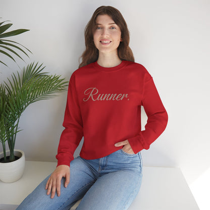 Just A Runner - Unisex Heavy Blend™ Crewneck Sweatshirt - Forward Gear Athletics