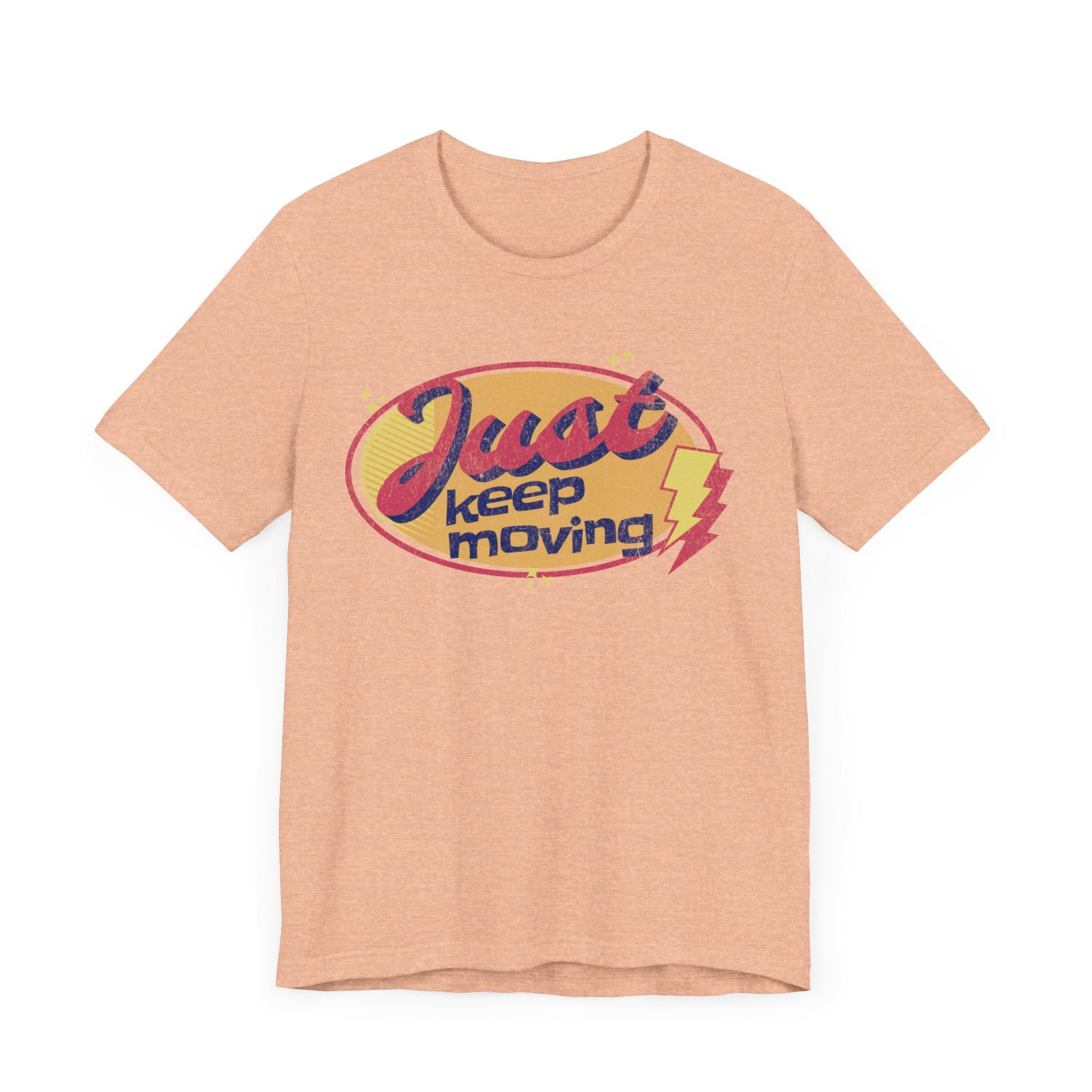 Just Keep Moving - Retro Flash - Unisex - Forward Gear Athletics