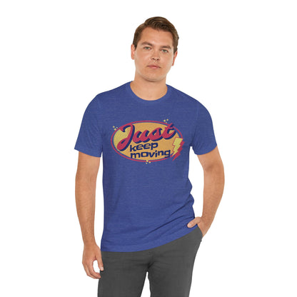 Just Keep Moving - Retro Flash - Unisex - Forward Gear Athletics