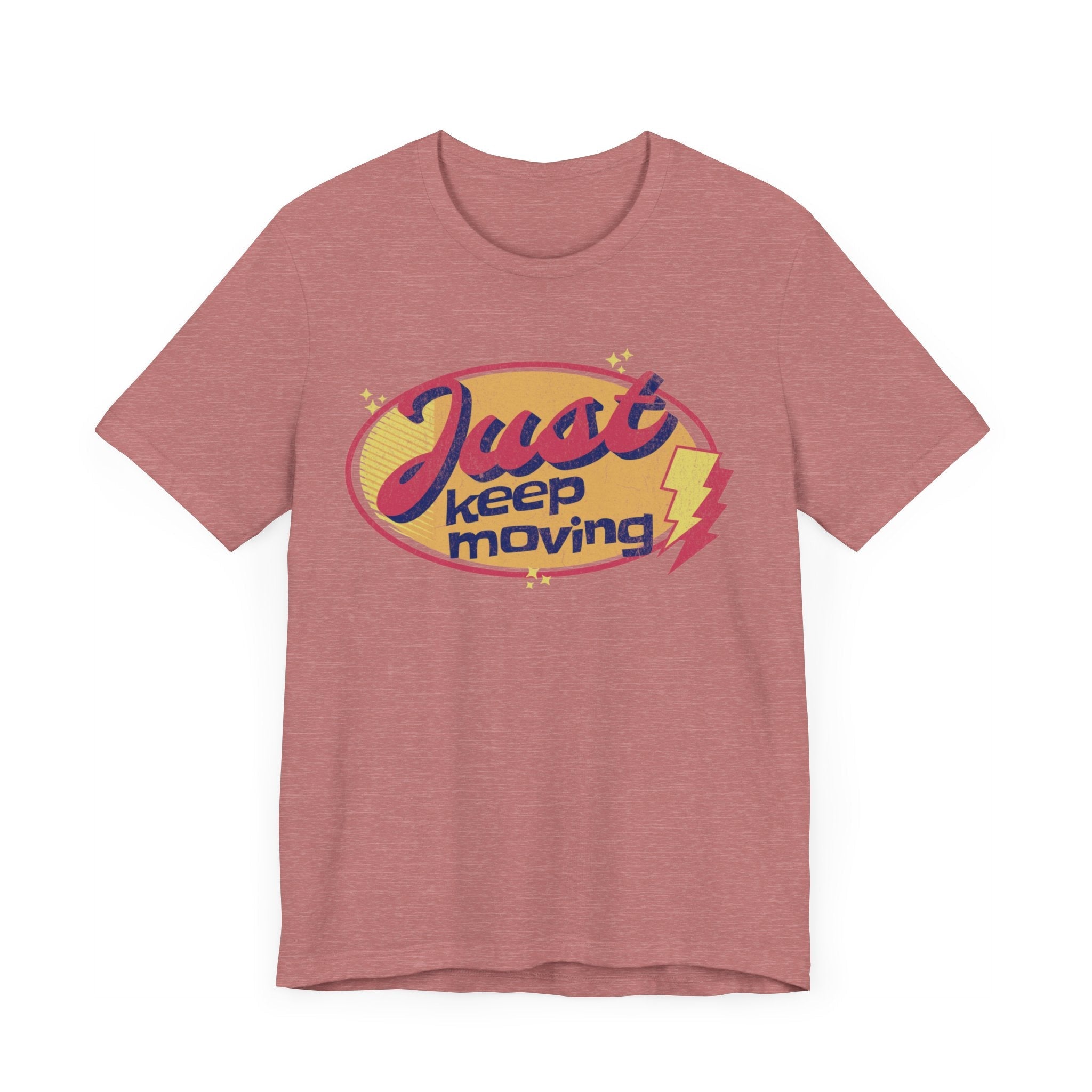 Just Keep Moving - Retro Flash - Unisex - Forward Gear Athletics