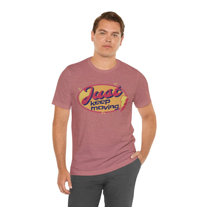 Just Keep Moving - Retro Flash - Unisex - Forward Gear Athletics