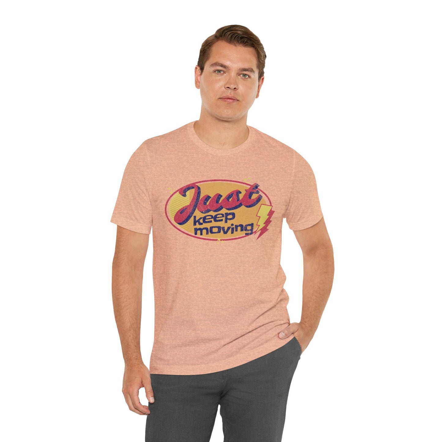 Just Keep Moving - Retro Flash - Unisex - Forward Gear Athletics