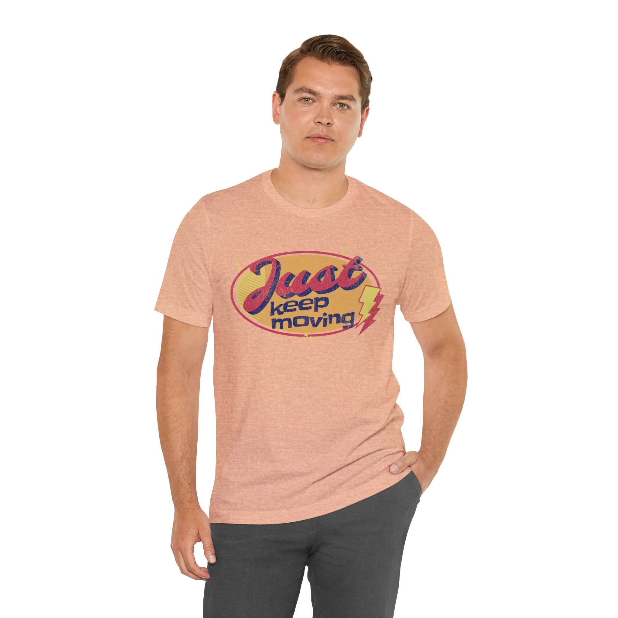 Just Keep Moving - Retro Flash - Unisex - Forward Gear Athletics
