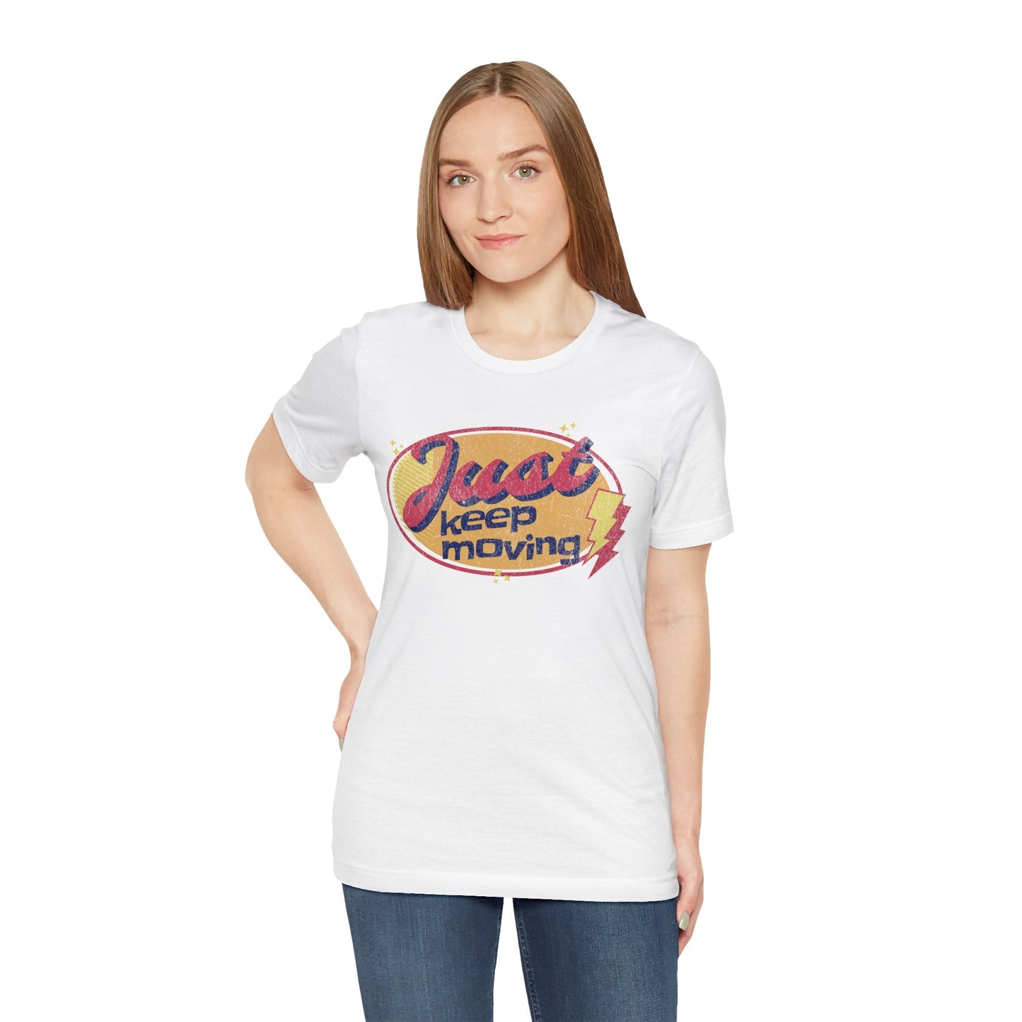 Just Keep Moving - Retro Flash - Unisex - Forward Gear Athletics