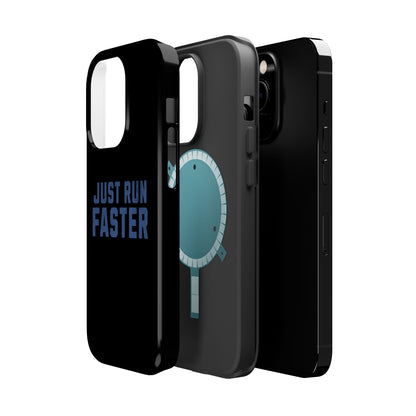 Just Run Faster - Magnetic Tough iPhone Case - Forward Gear Athletics