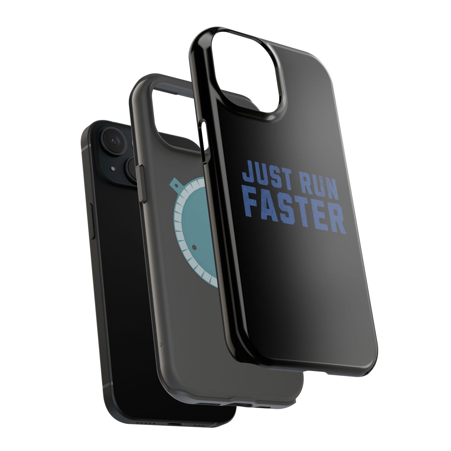 Just Run Faster - Magnetic Tough iPhone Case - Forward Gear Athletics