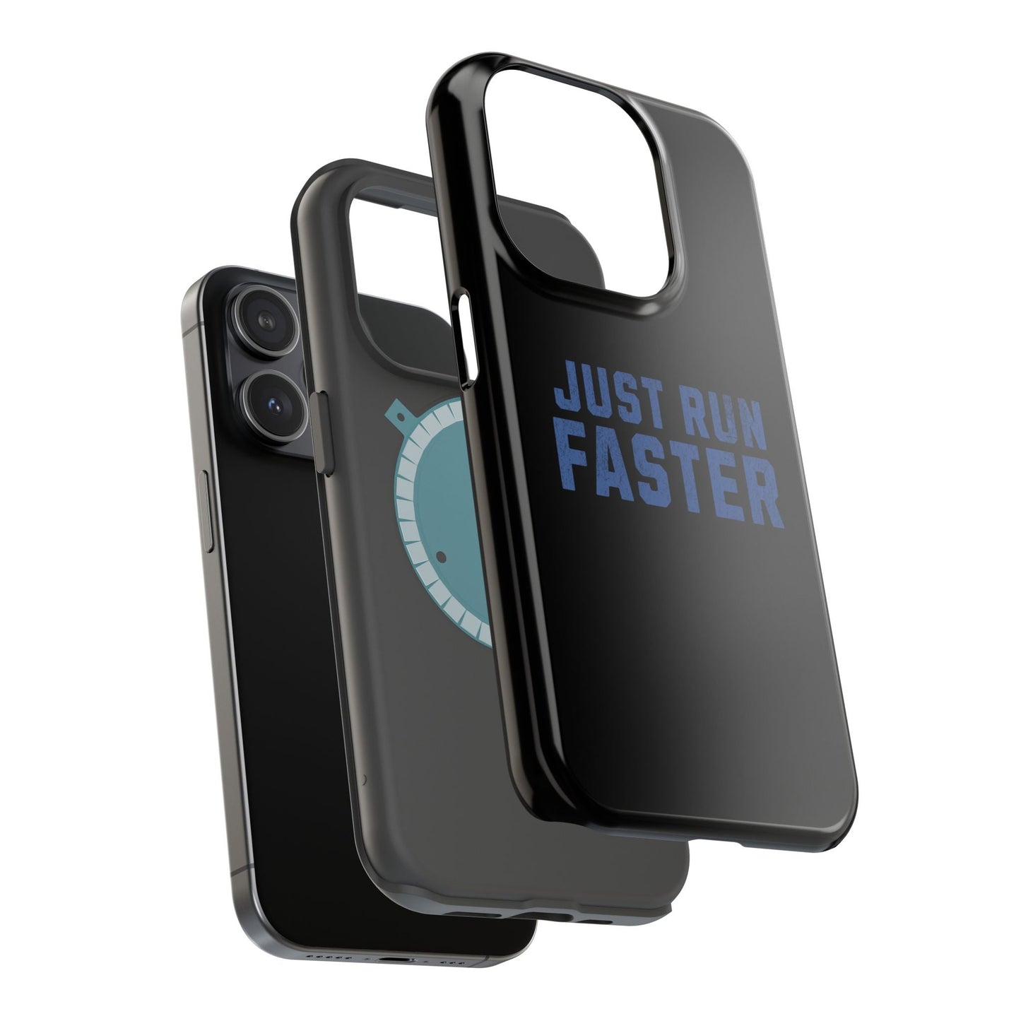 Just Run Faster - Magnetic Tough iPhone Case - Forward Gear Athletics