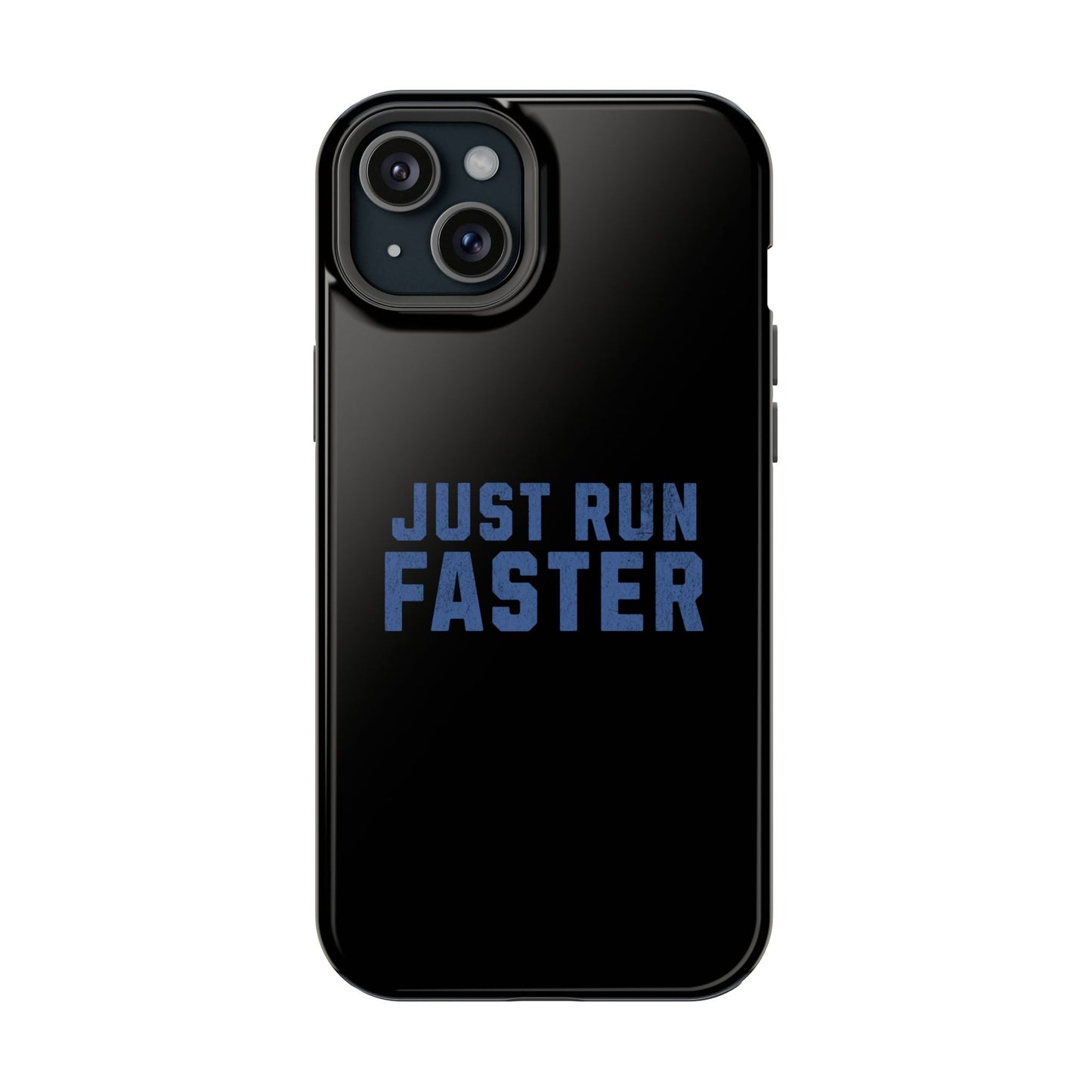 Just Run Faster - Magnetic Tough iPhone Case - Forward Gear Athletics