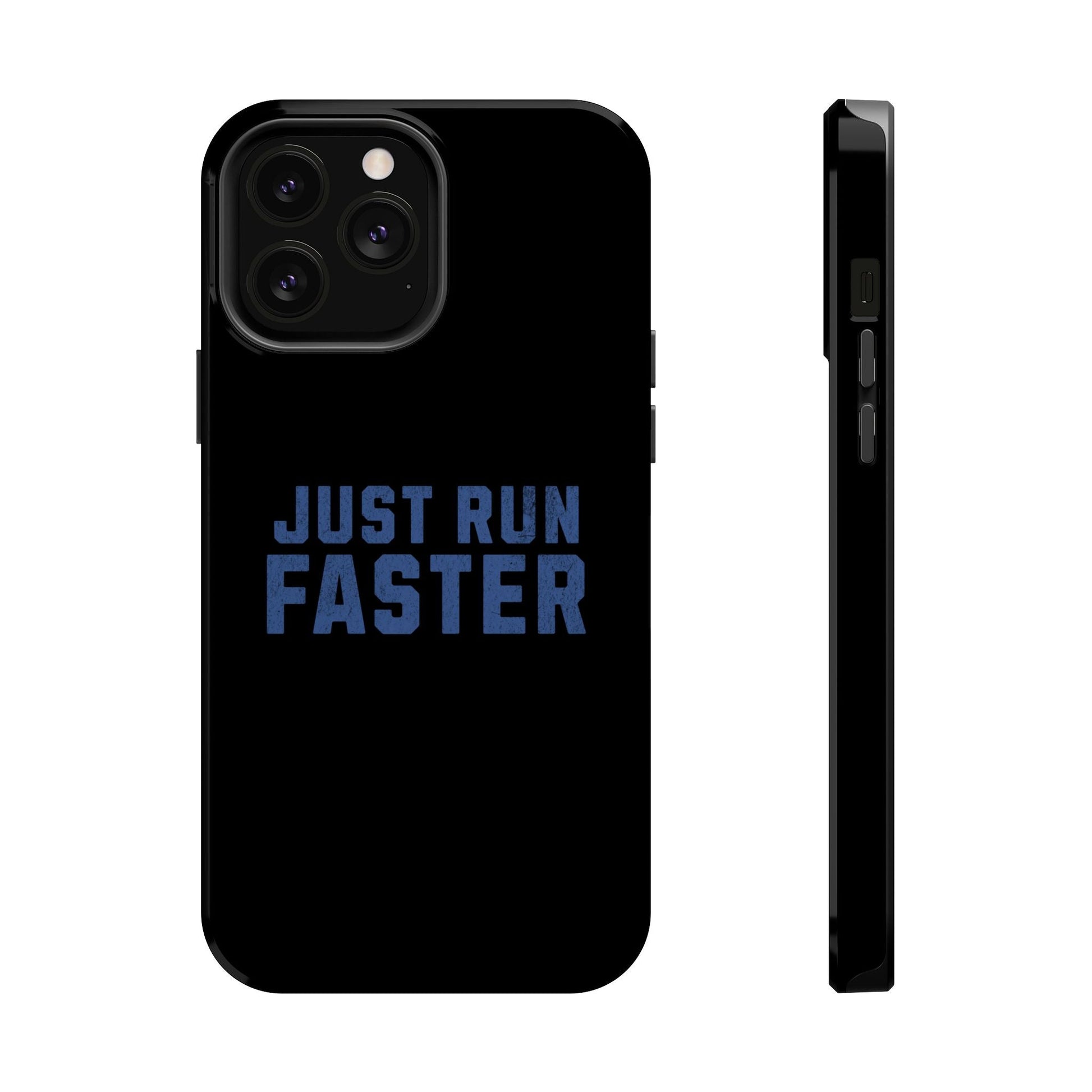 Just Run Faster - Magnetic Tough iPhone Case - Forward Gear Athletics