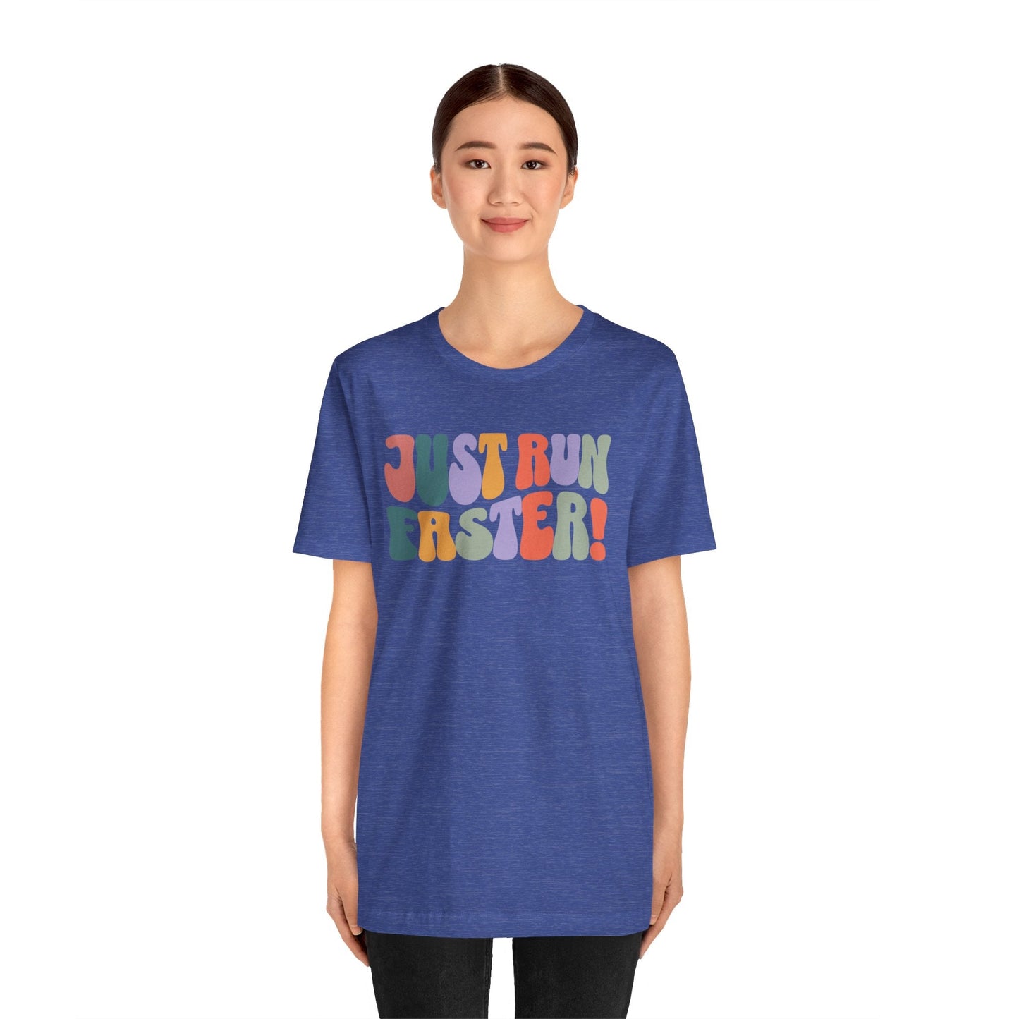 Just Run Faster - Rainbow Retro - Unisex - Forward Gear Athletics