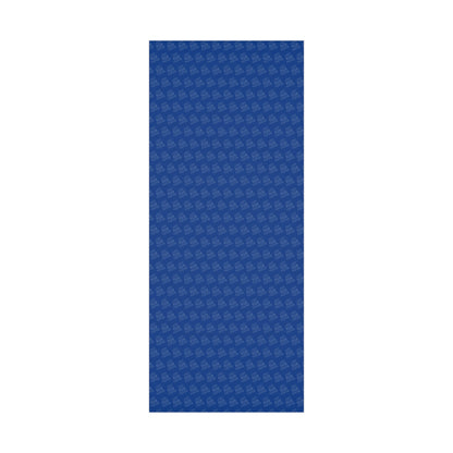 Just Run Faster - Running Themed Gift Wrapping Paper - Blue on Blue - Forward Gear Athletics