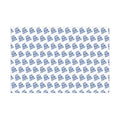 Just Run Faster - Running Themed Gift Wrapping Paper - Blue on White - Forward Gear Athletics