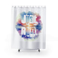 Just Run - Motivational Shower Curtain - Forward Gear Athletics