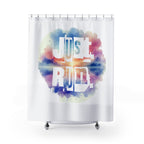 Just Run - Motivational Shower Curtain - Forward Gear Athletics