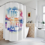 Just Run - Motivational Shower Curtain - Forward Gear Athletics