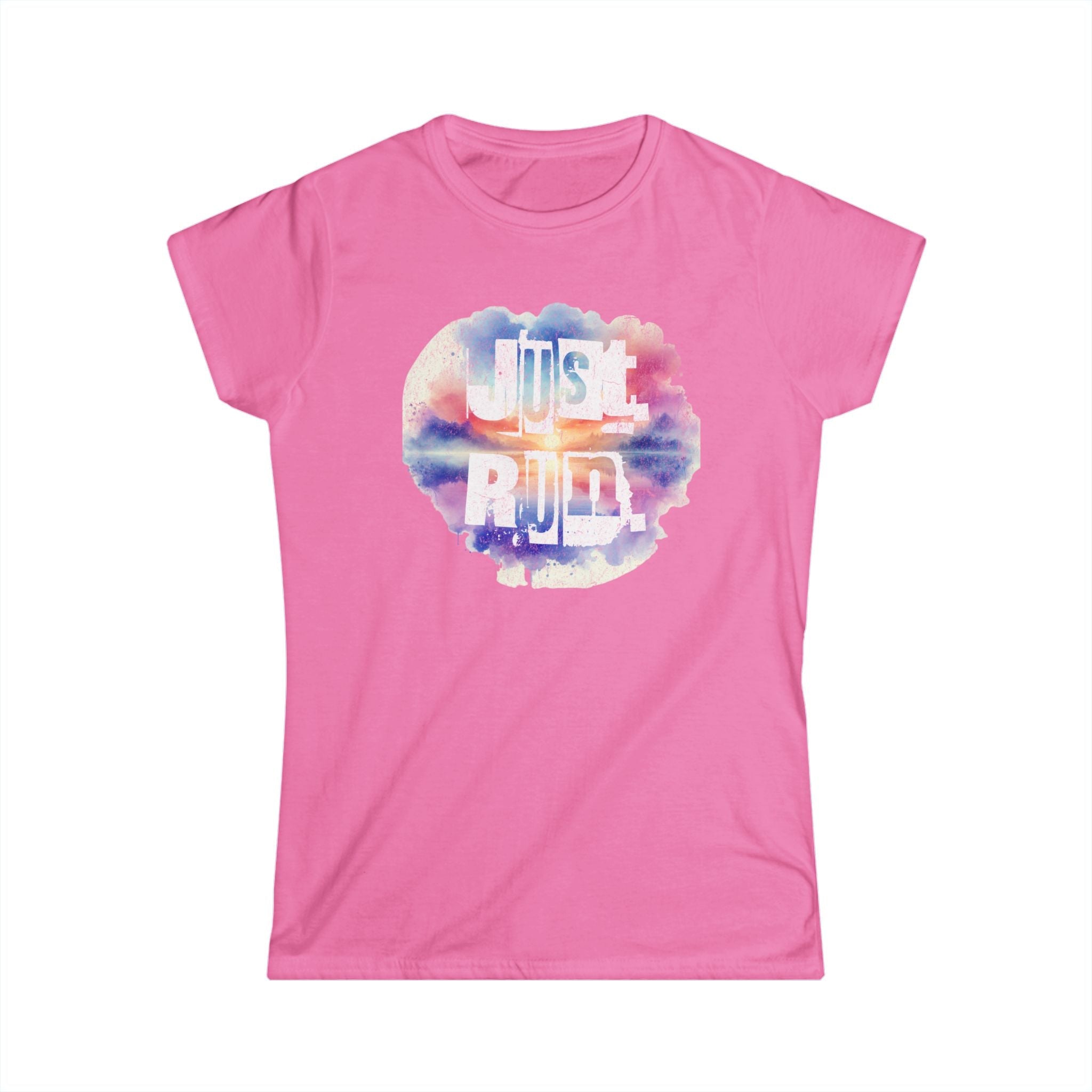 Just Run - Women's Softstyle Tee - Forward Gear Athletics