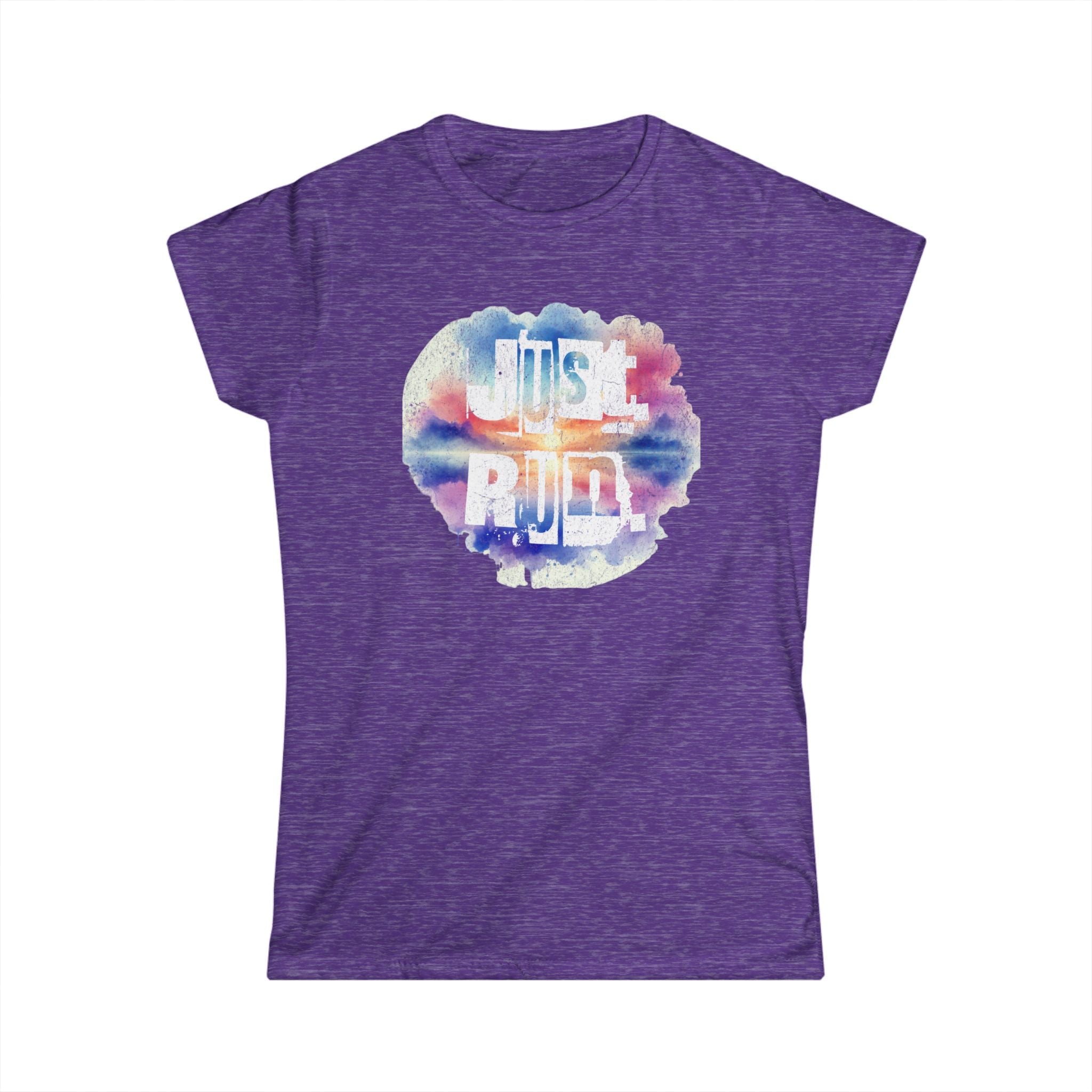 Just Run - Women's Softstyle Tee - Forward Gear Athletics