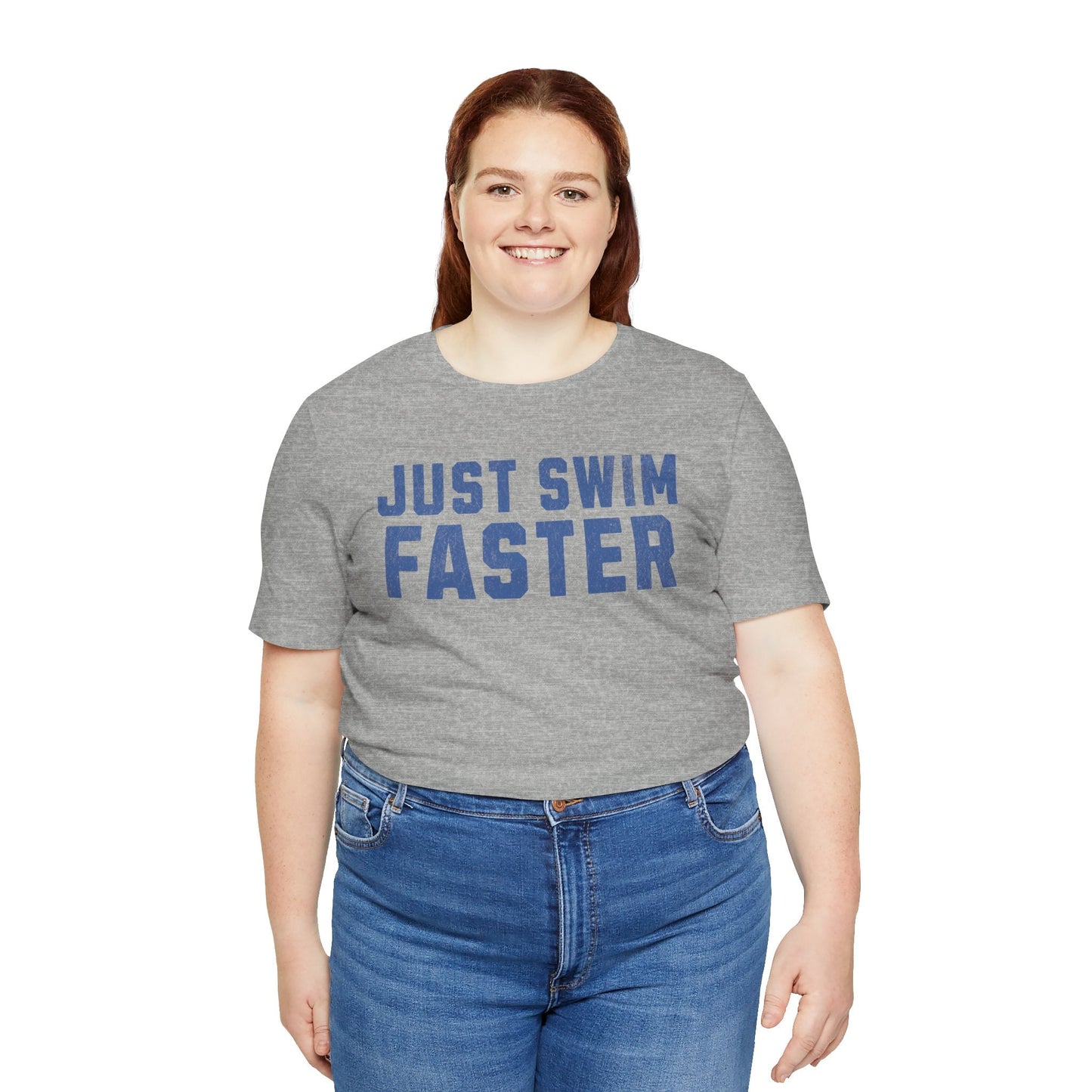 Just Swim Faster Tee - Unisex - Forward Gear Athletics