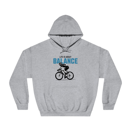 Life is About Balance Hoodie - Cycling - Unisex - Forward Gear Athletics